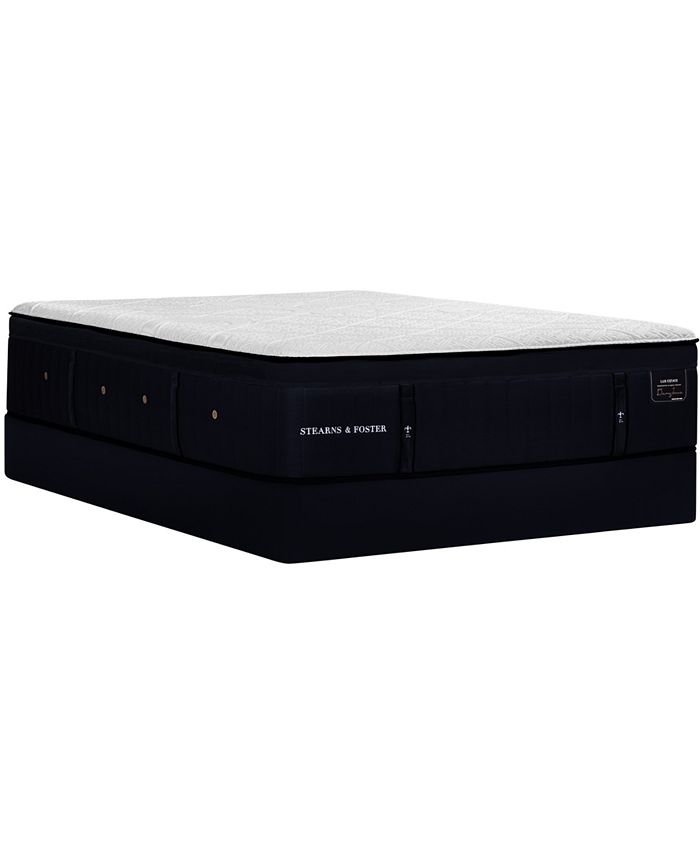 Stearns & Foster Hybrid Pollock 14.5" Luxury Plush Mattress Set Twin XL Macy's