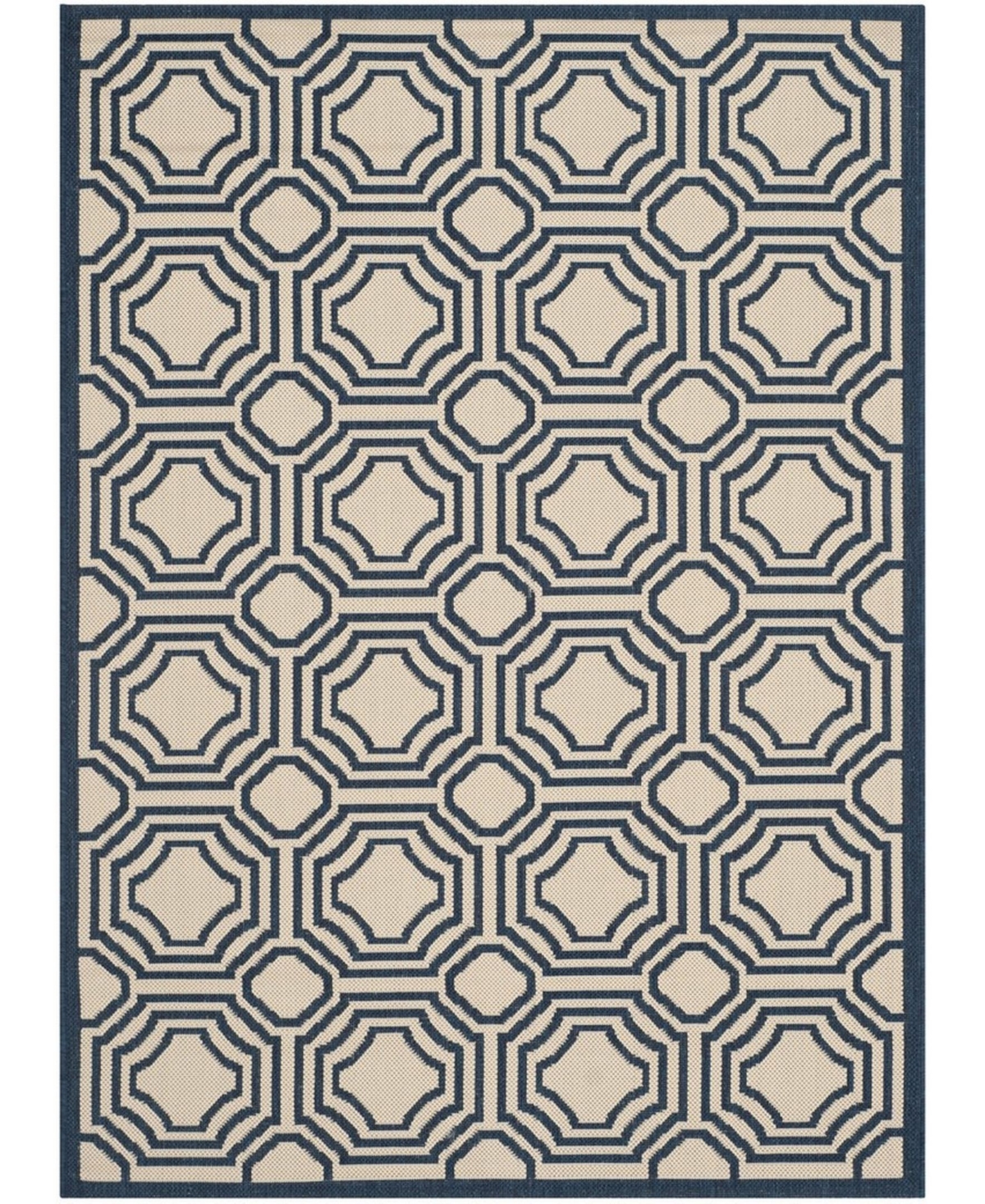Safavieh Courtyard CY6112and Navy 5'3