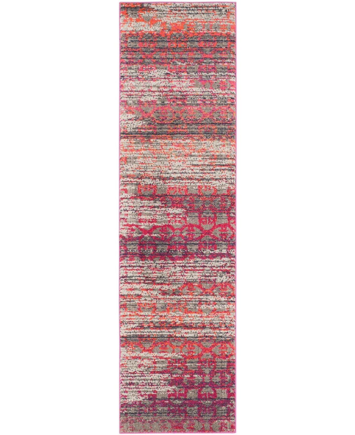 Safavieh Monaco MNC217and Multi Area Rug - Gray