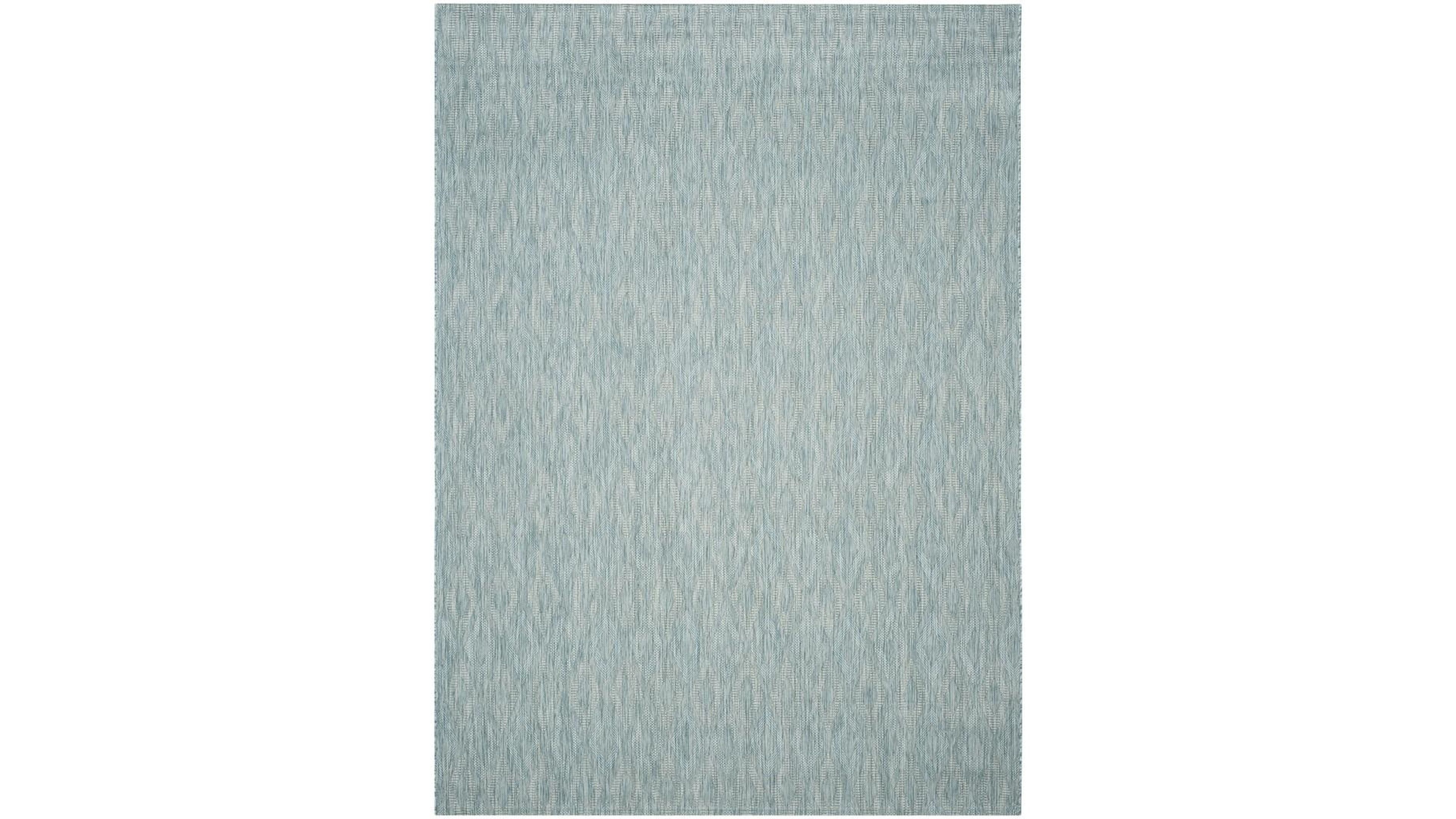 Safavieh Courtyard CY8522 Aqua 8' x 11' Outdoor Area Rug