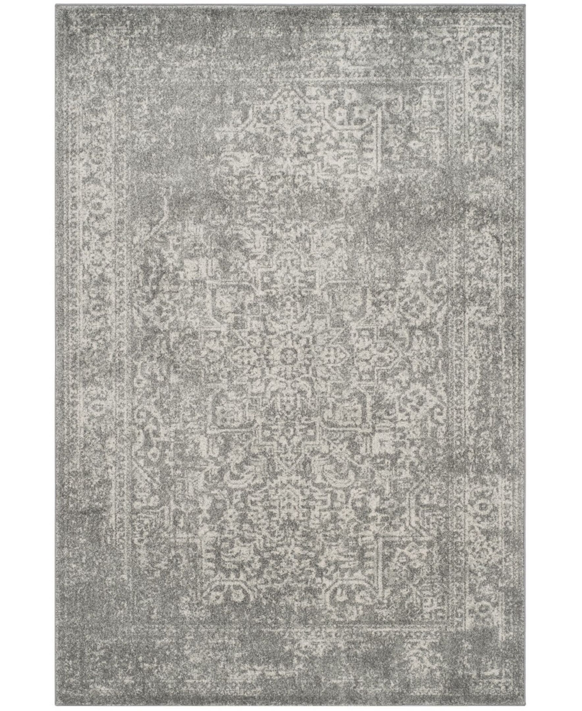 Safavieh Evoke Silver and Ivory 10' x 14' Area Rug - Silver