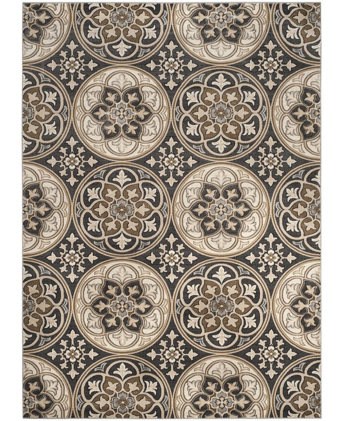 Safavieh Lyndhurst Light Gray and Beige 8' x 11' Area Rug - Grey Group