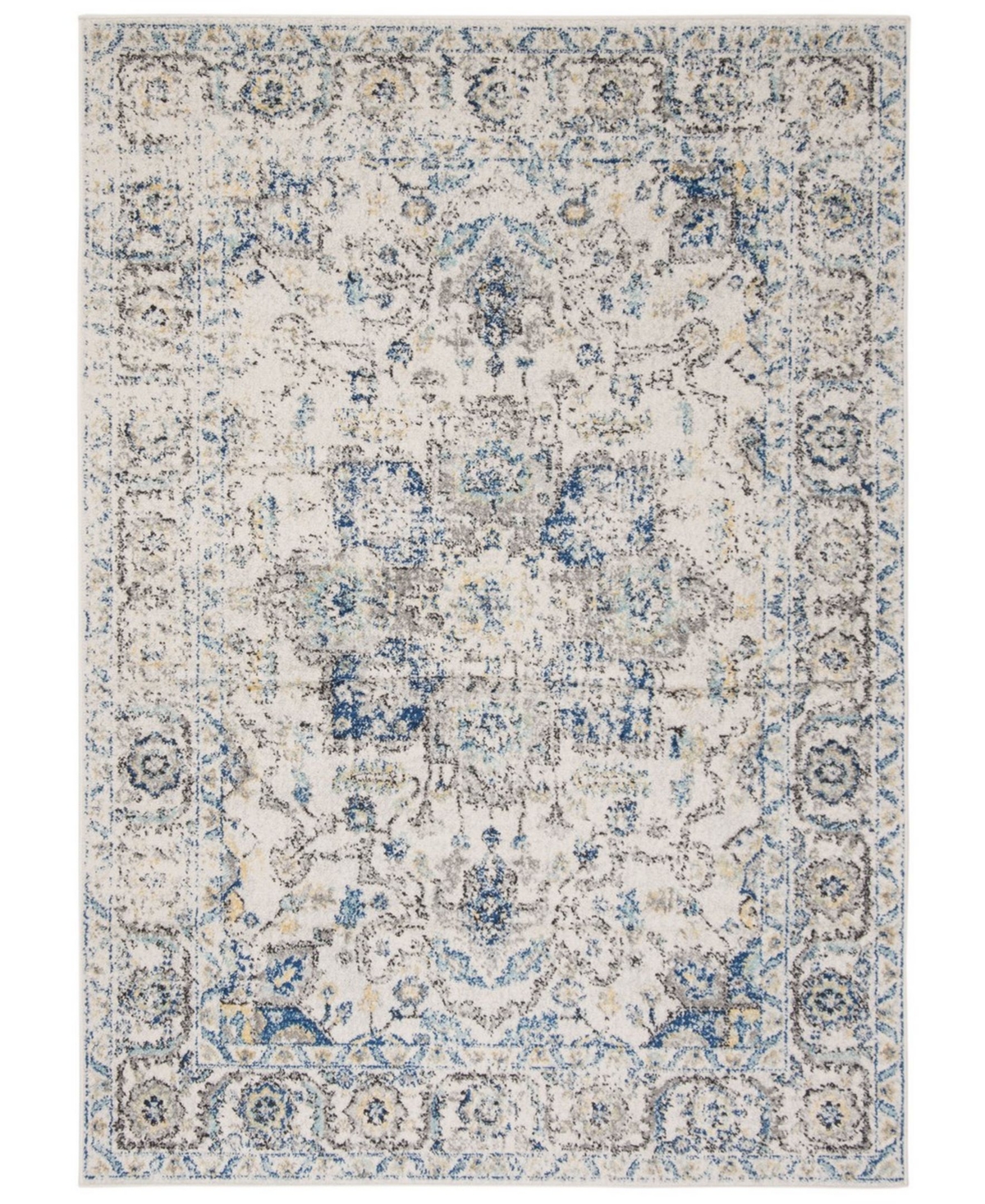 Safavieh Madison MAD603R 9' x 12' Area Rug - Grey/Ivory
