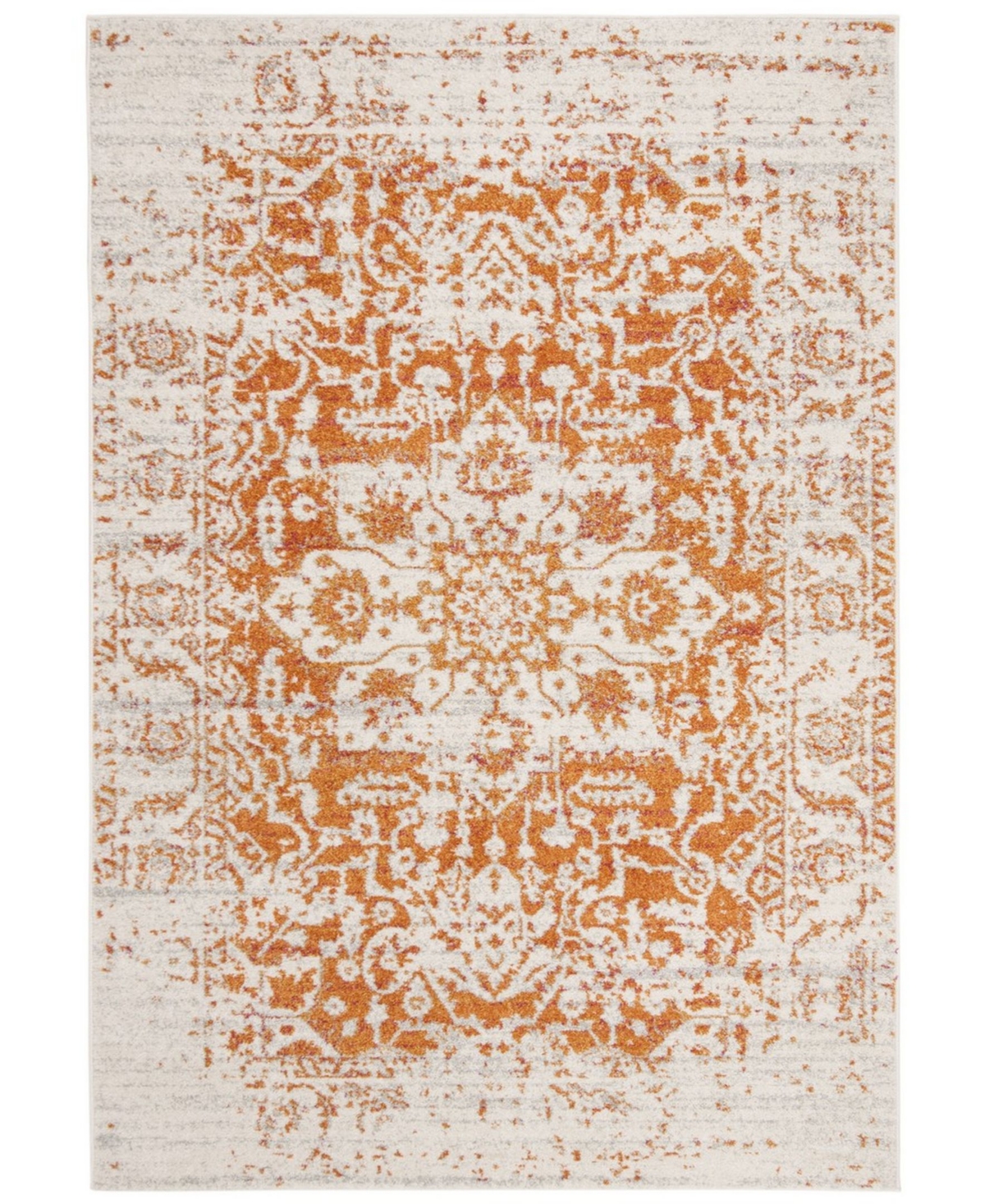 Safavieh Madison MAD603R 9' x 12' Area Rug - Orange/Ivory