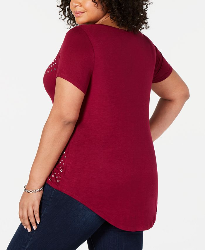 plus size embellished