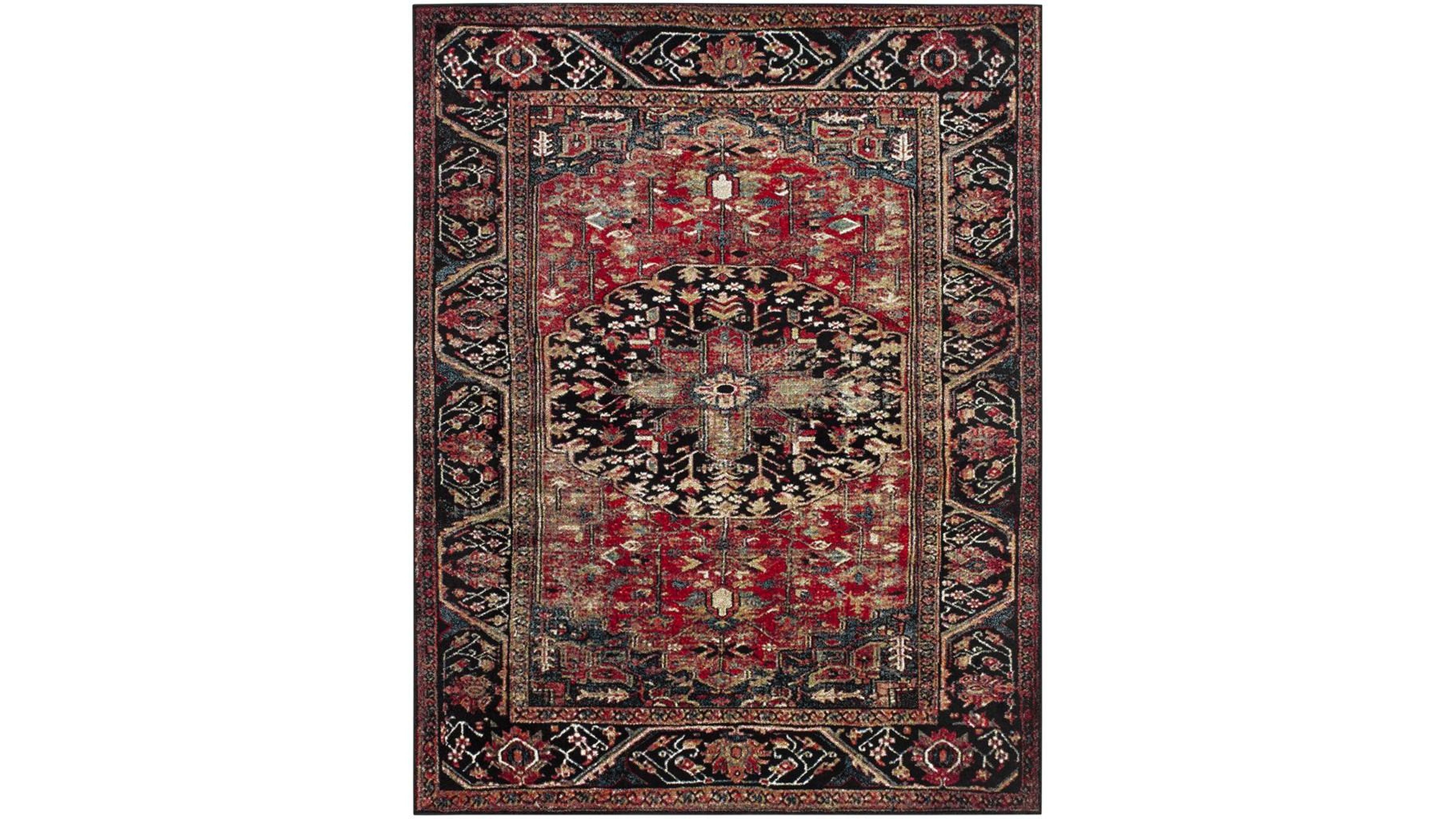 Safavieh Vintage Hamadan VTH215 Red and Multi 8' x 10' Area Rug