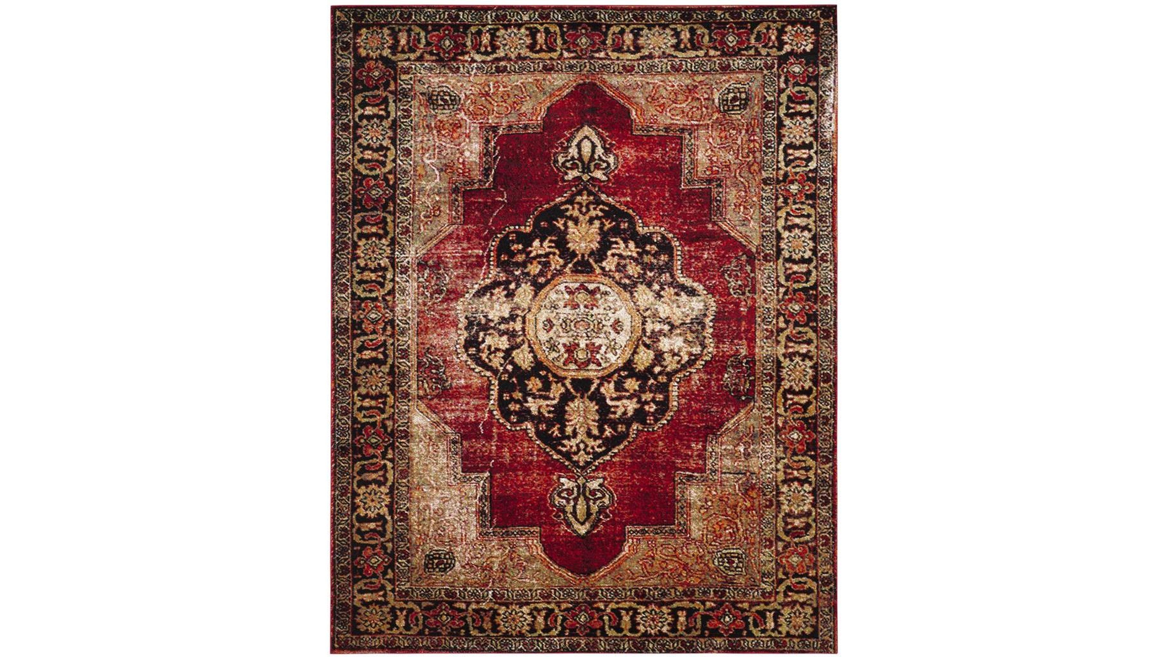 Safavieh Vintage Hamadan VTH219 Red and Multi 8' x 10' Area Rug