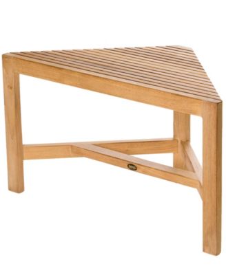 A.R.B Teak & Specialties ARB Teak Fiji Corner Shower Bench - Macy's