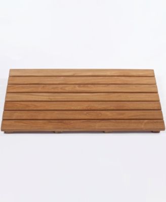 A.R.B Teak & Specialties ARB Teak Bath And Shower Mat-24" X 14" - Macy's