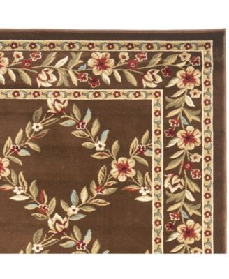 Lyndhurst LNH557 Brown 5'3" x 7'6" Sisal Weave Area Rug