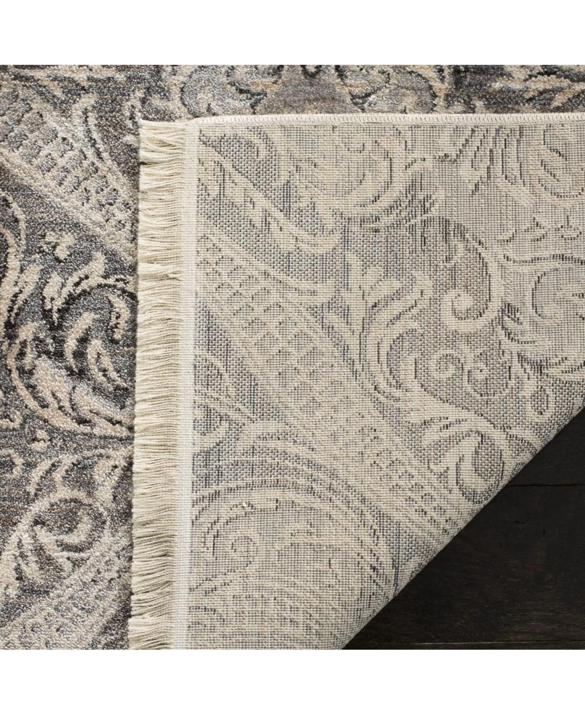 Safavieh Vintage Persian Gray and Charcoal 7'-6