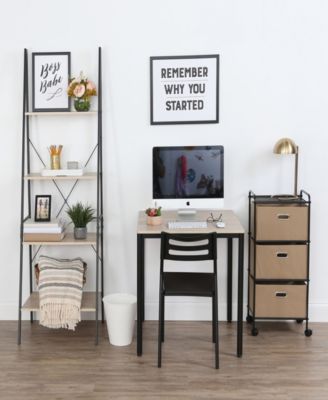 Humble Bee Good Jupiter 4 Tier 71" Tall Ladder Style Storage Unit / Bookcase