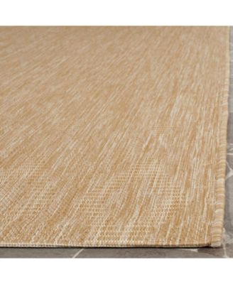 Courtyard CY8522 Natural 8' x 11' Outdoor Area Rug