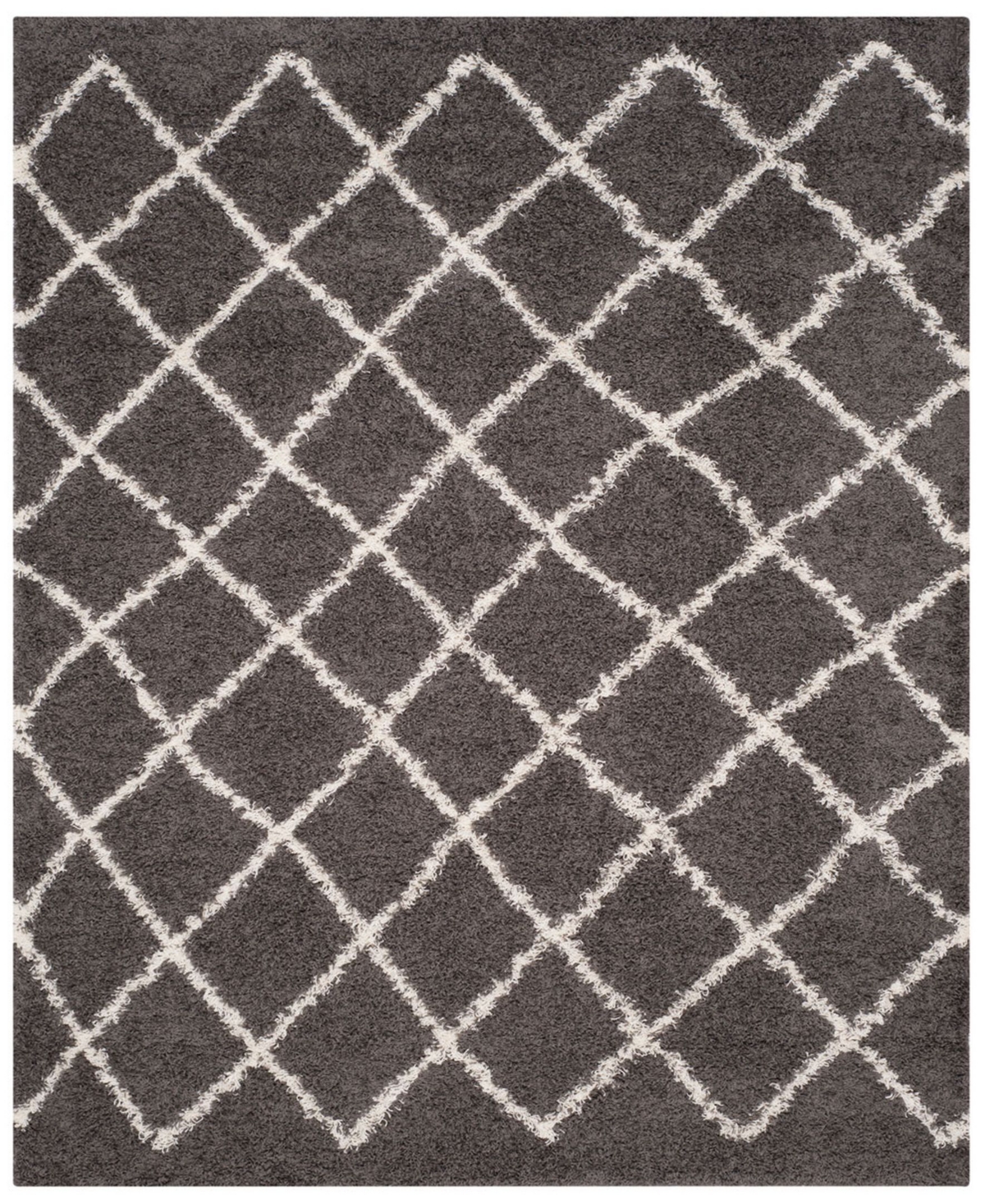 Safavieh Dallas 8' x 10' Area Rug - Dark Grey/Ivory