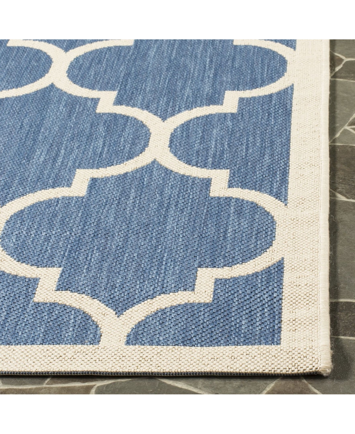 Safavieh Courtyard CY6914 and Beige 5'3" x 7'7" Outdoor Area Rug