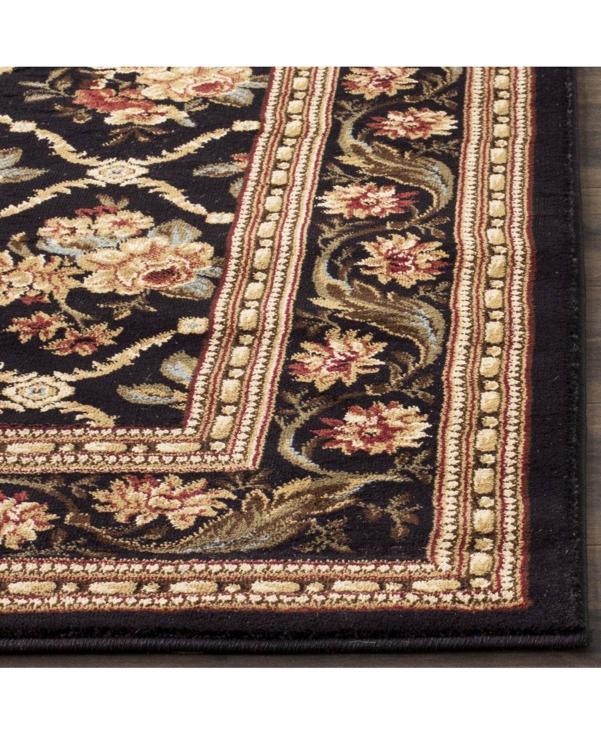 Safavieh Lyndhurst LNH556 Black 5'3" x 7'6" Area Rug