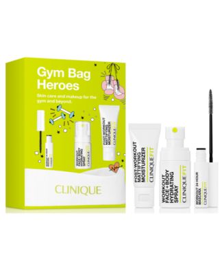 Clinique 4 Pc Gym Bag Heroes Set Reviews Beauty Gift Sets Beauty Macy S