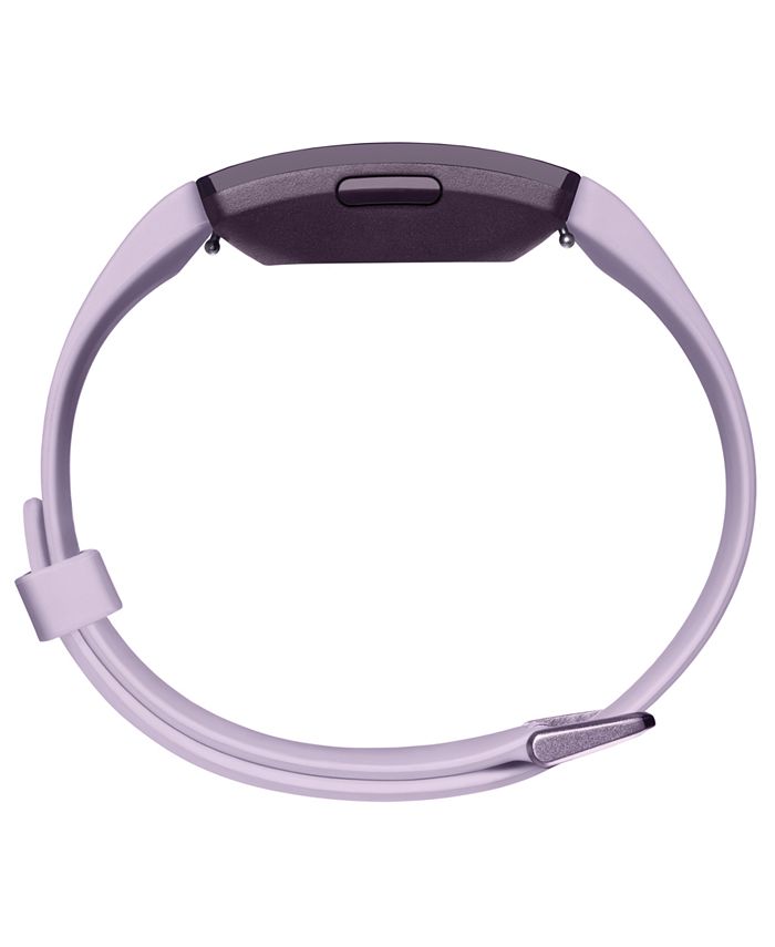 Fitbit Inspire HR Lilac Strap Activity Tracker 16.4mm - Macy's