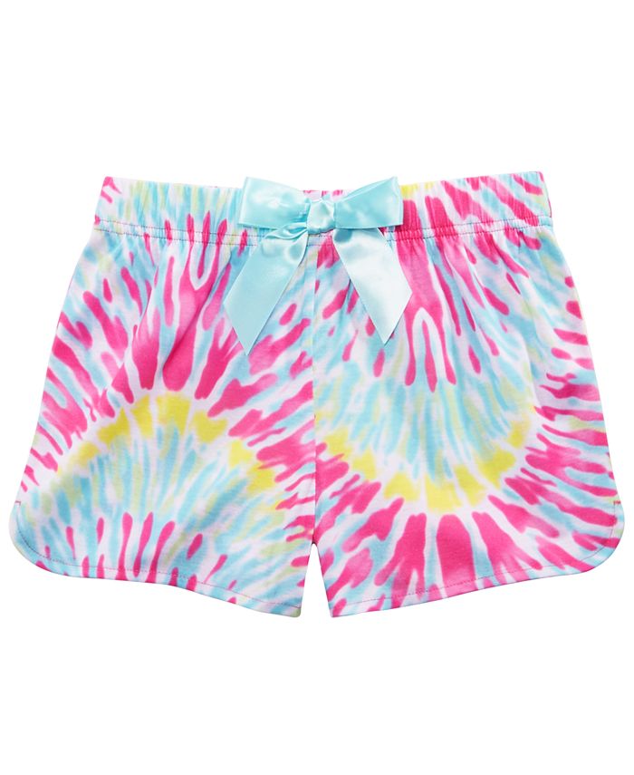 Tie dye pajama shorts store