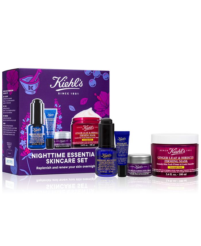Kiehl's Since 1851 4Pc. Nighttime Essentials Skincare Set Macy's