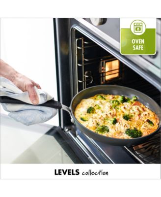 Levels 11-Pc. Stackable Ceramic Nonstick Cookware Set
