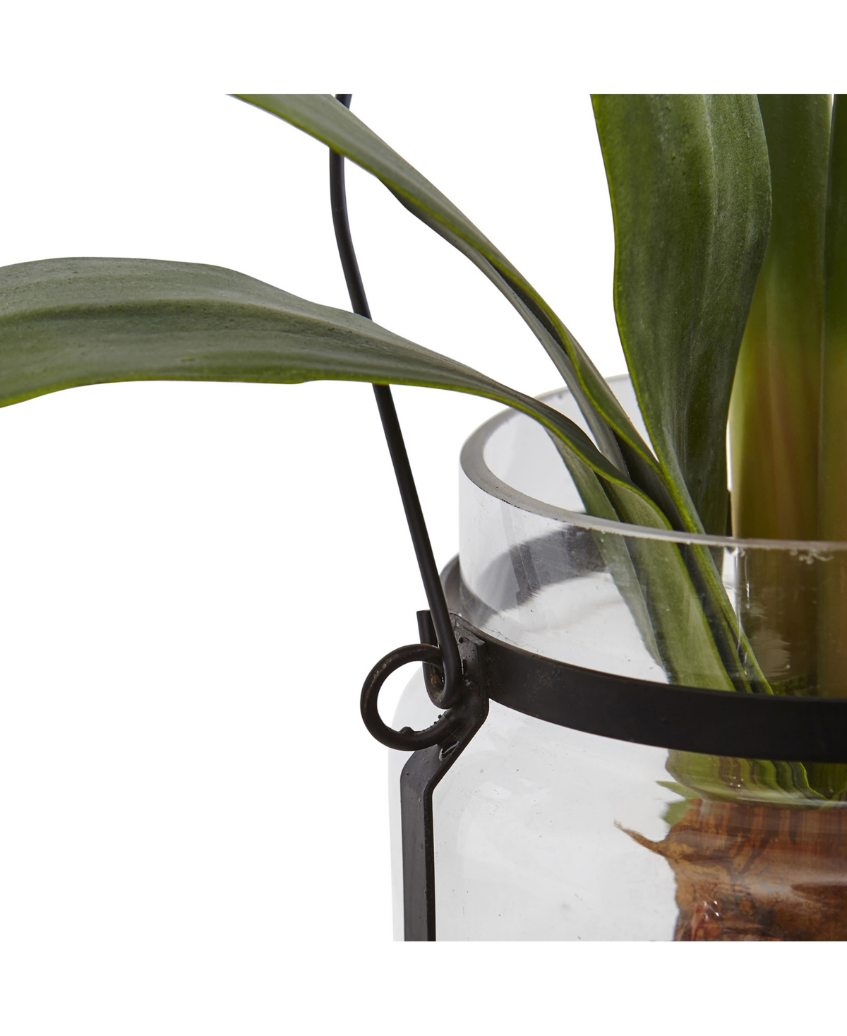 Nearly Natural 24" Amaryllis w/Vase