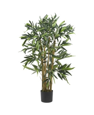Nearly Natural 3' Biggy Faux Silk Tree In Green
