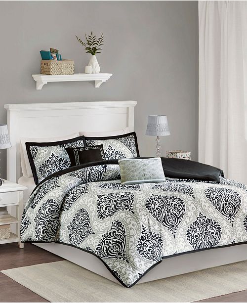 Intelligent Design Senna 5 Pc Full Queen Duvet Cover Set