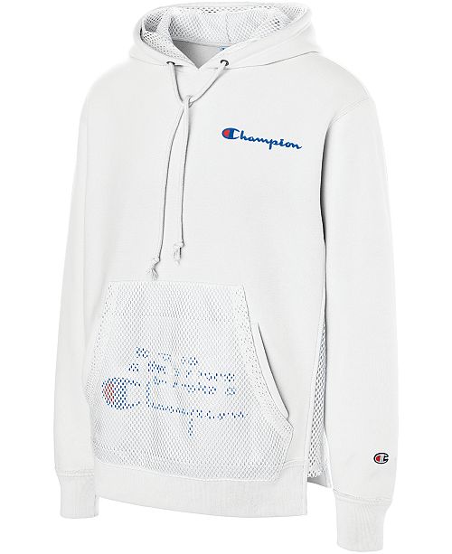 Champion Men S C Life Mixed Media Hoodie Reviews Hoodies