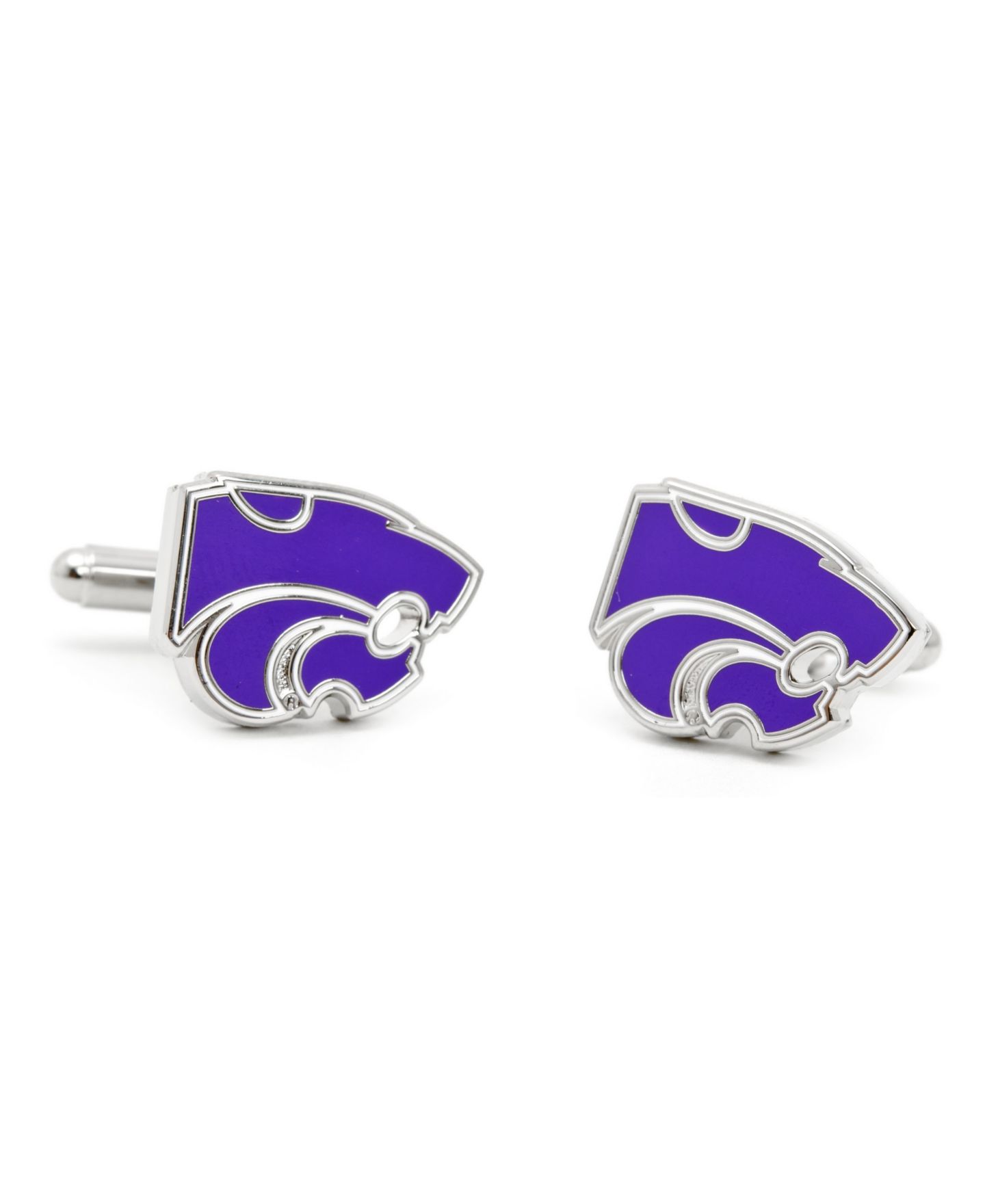 Мужские запонки Cufflinks Inc. Kansas State University Wildcats Cufflinks — фото 1