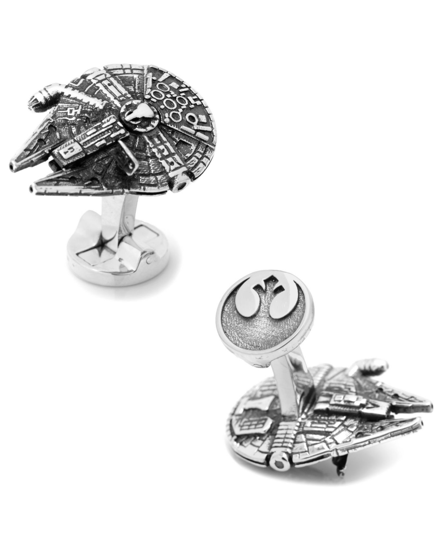 Мужские запонки Cufflinks Inc. 3D Millennium Falcon Cufflinks — фото 1