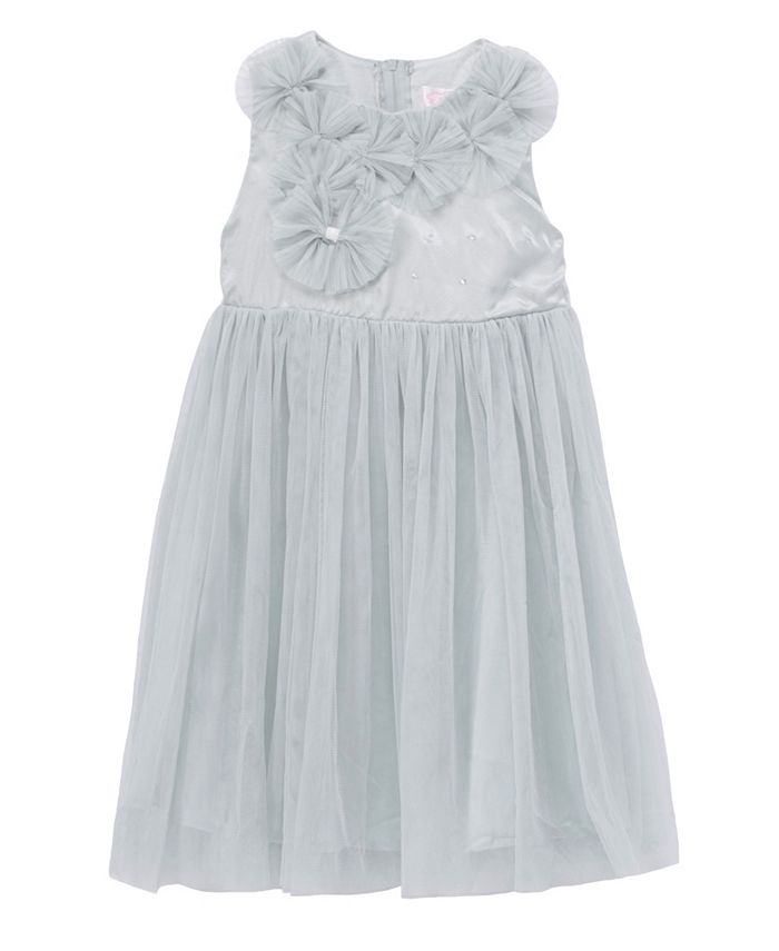 Popatu A Cute Dress With Soft Polyester Skirt Covered With A Mesh ...