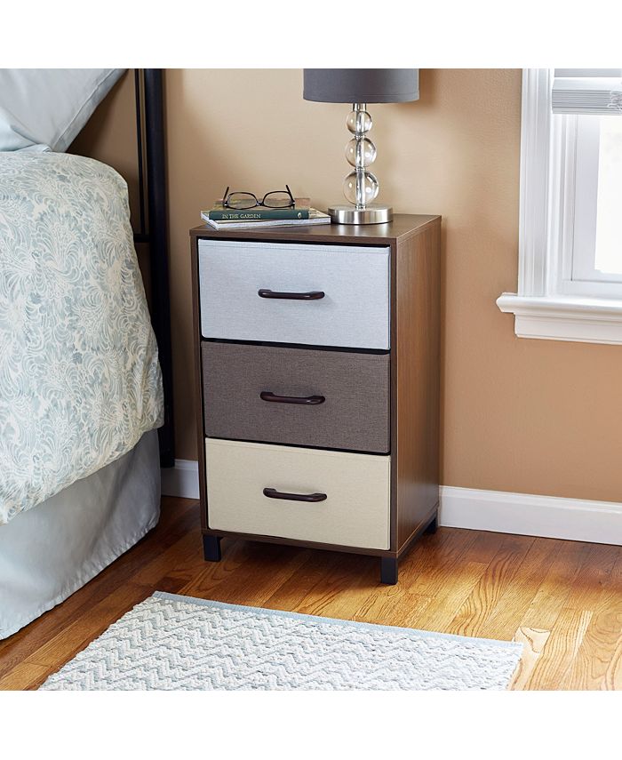 Household Essentials 3Drawer Modular Storage Chest Stand Macy