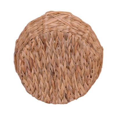 X-Weave Round Wicker Floor Basket