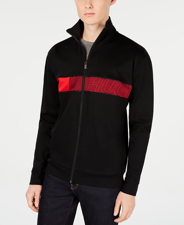Hugo Boss HUGO Men's Chest Stripe Track Jacket Macy's
