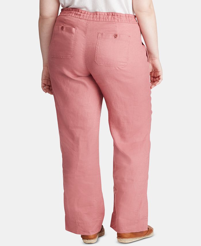 Lauren Ralph Lauren Plus Size Linen Pants Macy's