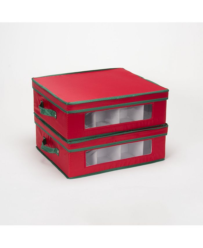Household Essentials Holiday China Cup Storage Box Macy's