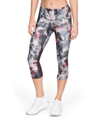 Under Armour Girls' HeatGear® Armour Printed Ankle Crop - Macy's