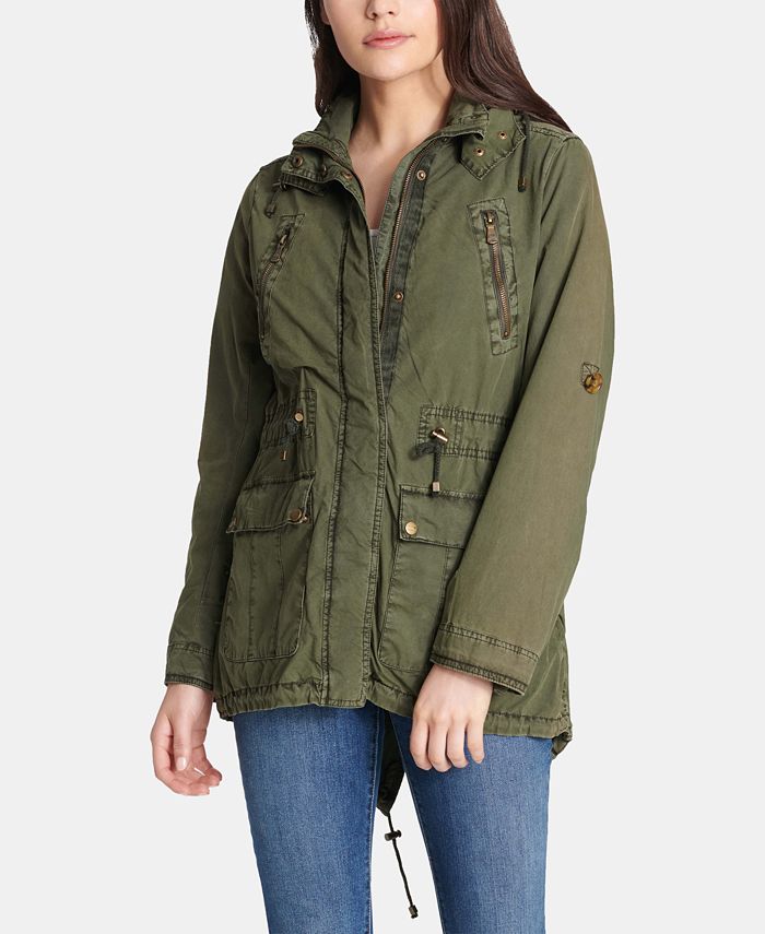 Levi's Women's Hooded Utility Jacket & Reviews Jackets & Blazers