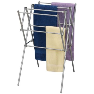 Clothes Drying Rack, Foldable, Expandable and Collapsible Laundry Drying Rack, Silver
