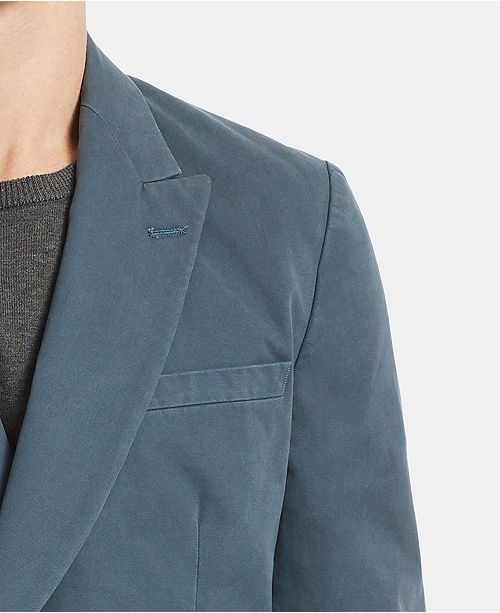 Calvin Klein Men's Slim-Fit Double-Breasted Twill Blazer 