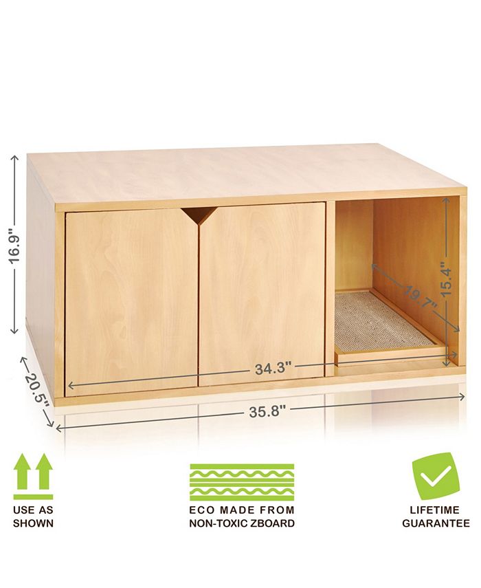 Way Basics Eco Friendly Cat Litter Box Enclosure Macy's