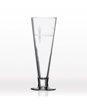 Rolf Glass Fly Fishing Pilsner 16oz - Set of 4 Glasses