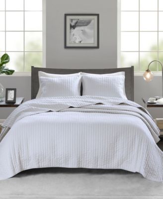 Keaton Quilted 3-Pc. Quilt Set, Full/Queen