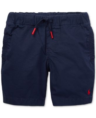 ralph lauren cotton chino pull on short