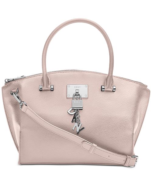 DKNY Elissa TopZip Pebble Satchel, Created for Macy's & Reviews