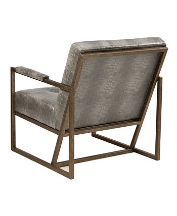 Furniture - Waldorf Tufted Lounge Chair, Quick Ship
