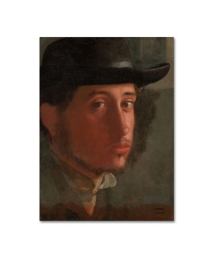 Trademark Global Degas 'selfportrait' Canvas Art In Multi