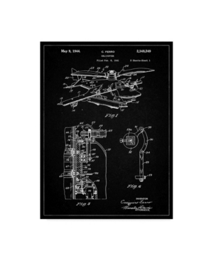 Trademark Innovations Cole Borders 'helicopter' Canvas Art In Multi