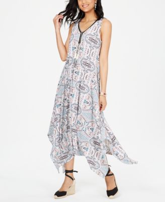 macy's handkerchief dress
